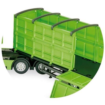 Caminhao Graneleiro Iveco hi-way Laranja Usual Brinquedos 582