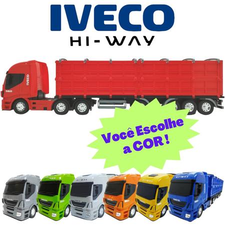 Caminhão Brinquedo Miniatura Hi Way Iveco Graneleiro Neni