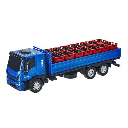 Brinquedo caminhão infantil meninos crianças azul 1 unidade - P.A brinquedos  - Caminhões, Motos e Ônibus de Brinquedo - Magazine Luiza