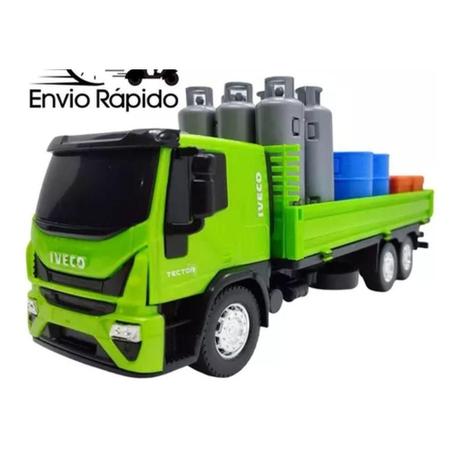 Caminhão De Brinquedo Miniatura Carga Gás Iveco Tector - Usual Brinquedos -  Caminhões, Motos e Ônibus de Brinquedo - Magazine Luiza