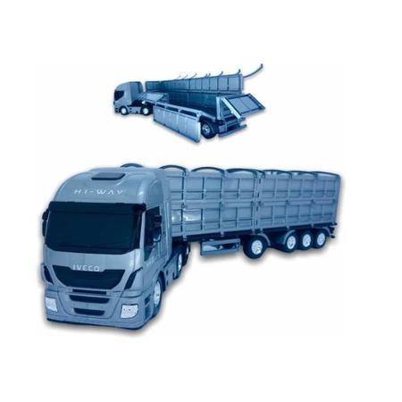 Miniatura Caminhao Iveco Graneleiro Escala 1/30 - Usual em