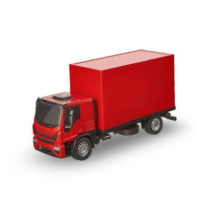 Imagem de Caminhão Iveco Tector Baú Vermelho Usual - 451