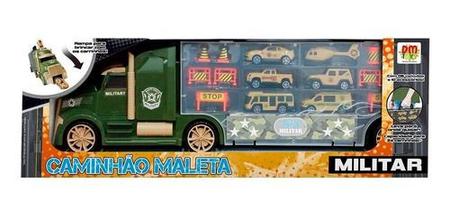 BRINQUEDO CAMINHAO MALETA MILITAR DM