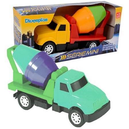 Caminhão Betoneira Truck de Brinquedo - Diverplas