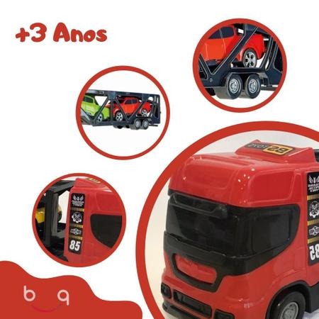 Brinquedo Caminhão Cegonheira Grande Carreta Carros - Bs Toys - Caminhões,  Motos e Ônibus de Brinquedo - Magazine Luiza