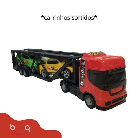 Brinquedo Caminhão Cegonheira Grande Carreta Carros - Bs Toys - Caminhões,  Motos e Ônibus de Brinquedo - Magazine Luiza