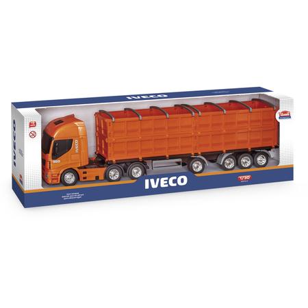 Caminhão Iveco Graneleiro Miniatura Grande S-way- Usual Brinquedos