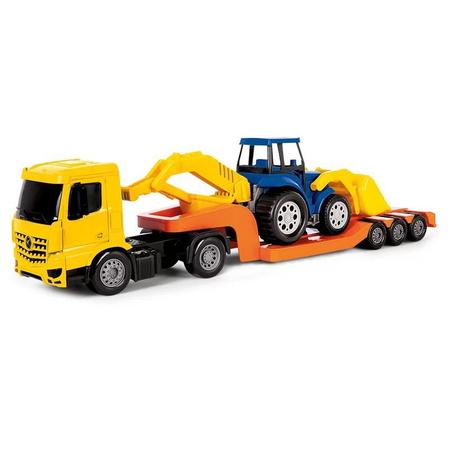 Trator TRUCK Super Escavadeira 5012L Caminhão PÁ Articulada