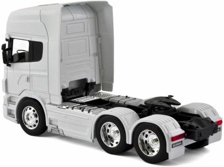 Imagem de Caminhão Scania V8 R730 6x4 - Cavalo - Transporter - 1/32 - Welly