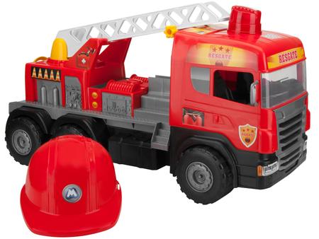 Brinquedo Infantil Caminhão Miniatura Super Frota Bombeiros