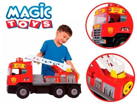 Imagem de Caminhao super bombeiro magic toys