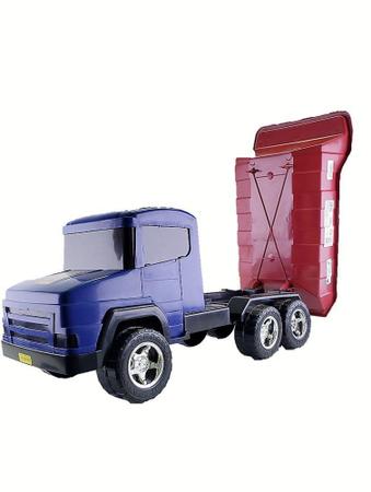 Caminhão Caçamba Infantil Grande Super Truck 0790 - Adijomar - Pink  Brinquedos