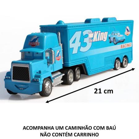 Figura Carro Faísca McQueen Competição - Cars 3