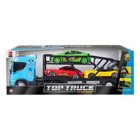 Caminhão de Brinquedo Cegonheiro Top Truck Super divertido - Tem Tem  Digital - Brinquedos e Papelaria, aqui tem!