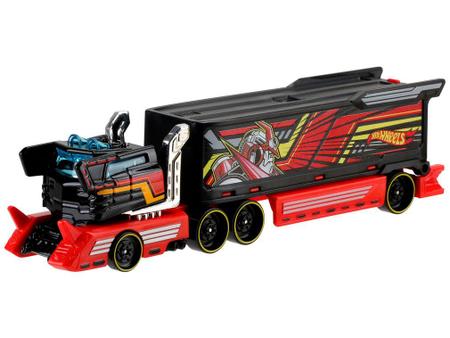 Caminhão Transportador Hot Wheels + 1 carro em Promoção na Americanas