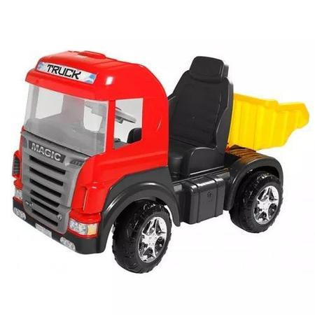 Caminhão Truck Vermelho Pedal - Magic Toys - Caminhão de Pedal - Magazine  Luiza