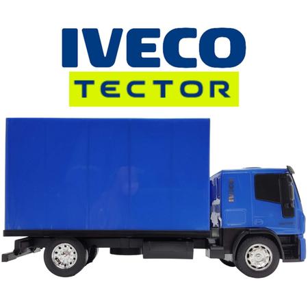 Caminhão Iveco Tector Menino Baú Grande Usual Brinquedos