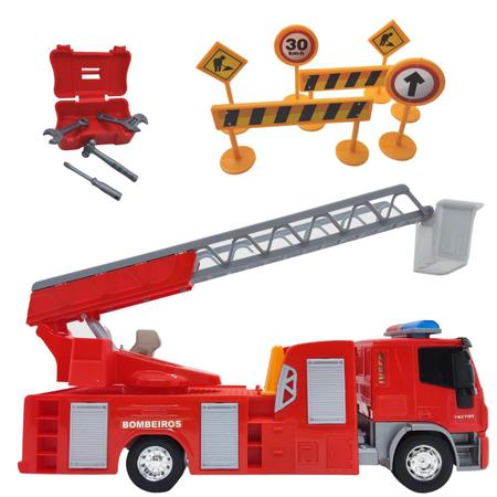 Caminhões de brinquedo de incêndio para 2 3 4 5 meninos meninas de 5 anos :  : Brinquedos e Jogos