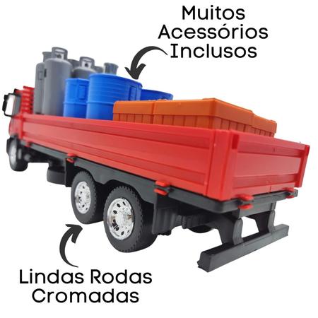Caminhãozinho Expresso Briquedo Infantil Carga - Carrinho De Entregas -  Usual Brinquedos - Caminhões, Motos e Ônibus de Brinquedo - Magazine Luiza