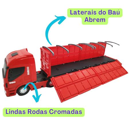 Caminhão Brinquedo Iveco Hi- Way Grãos Graneleiro (ref: 582)