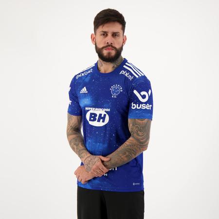 Camisa Adidas Cruzeiro I 2022 com Patrocínio - Camisa de Time - Magazine  Luiza