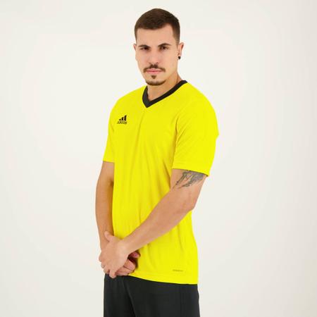 Camisa adidas hotsell amarela e preta