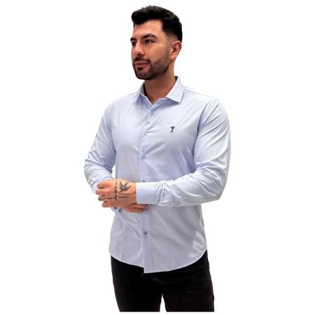 Camisa Arrow Manga Longa Slim Fit Masculina Camisas Masculinas Magazine Luiza