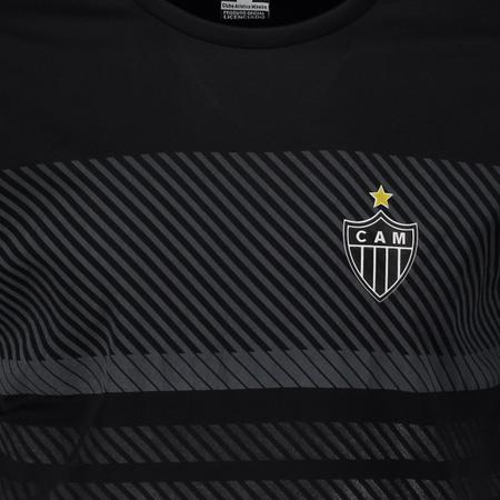 Imagem de Camisa Atlético Mineiro Braziline Graphic Adulto - Preto