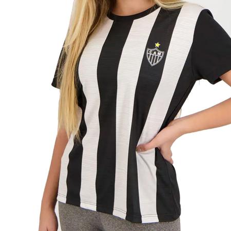 Imagem de Camisa Atletico Mineiro Feminina Wag Oficial Babylook 