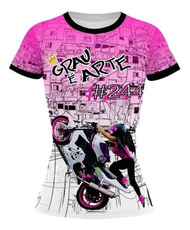 Camiseta Camisa Motos Grau 244 Não É Crime