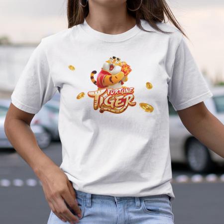 Imagem de Camisa Básica Game Tigre Online Aposta Fortune Tiger Sorte