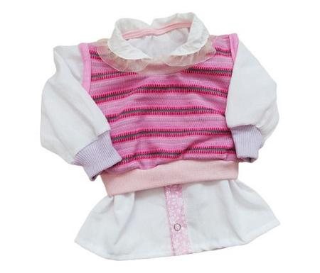 Camisa Bebe Menina Recem Nascida A 3 Meses Com Colete Baby s Life Camisa e Polo para Bebe Magazine Luiza