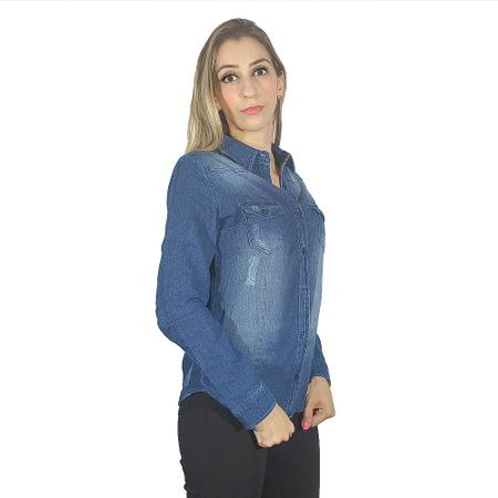 Camisa 2024 jeans bivik