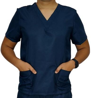 Imagem de Camisa / blusa scrub pijama cirurgico hospitalar unissex