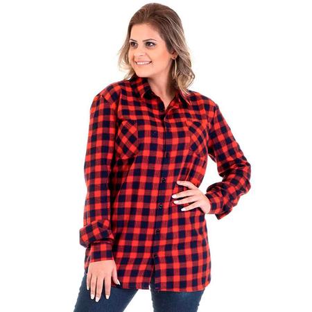 Camisa Blusa Xadrez Feminina Festa Junina Entrega Expressa