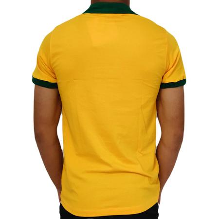 Camisa Retrô Brasil Polo Olímpica - Camisas Retrô Mania