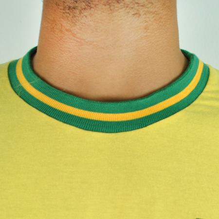 Camisa Brasil Retrô Vintage Camisa 10 Amarela - Coleção Nações