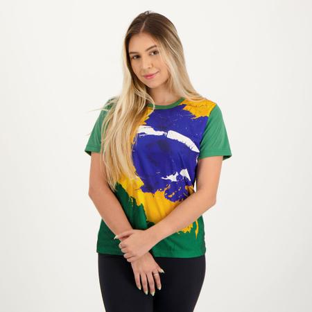 Camisa Brasil Solimões Feminina - Braziline - Camisa e Camiseta