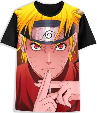 Camiseta Anime Naruto Personagens em Promoção na Americanas