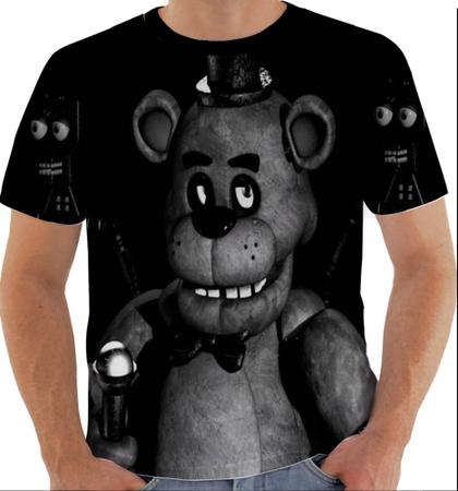 Camisa Camiseta 832 - Five Nights At Freddy's' Freddy Fazbear ' - Primus -  Camiseta Feminina - Magazine Luiza