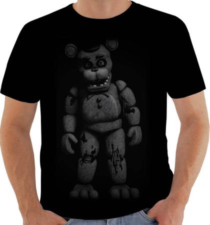 Camisa Infantil Five Night Freddy Pizza Fazbear 100% Algodão - Asulb -  Camisa Feminina - Magazine Luiza