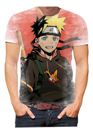 camisa de anime naruto