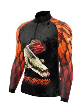 Imagem de Camisa Camiseta Blusa Pesca Com Proteção Uv50 Peixe Pescaria 2TODAS