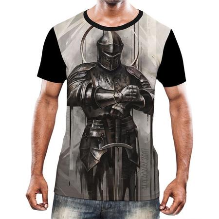 Imagem de Camisa Camiseta Cavaleiros Templários Cruzadas Armaduras 12