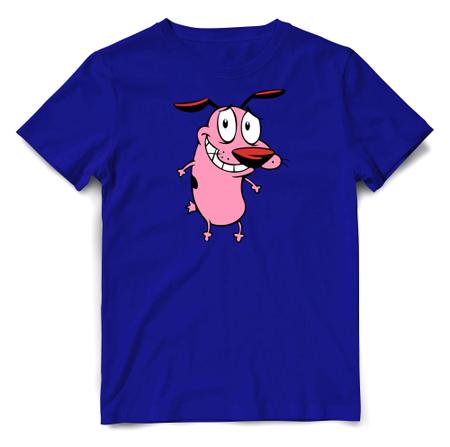 Camiseta Cão Coragem – Loja Daffe