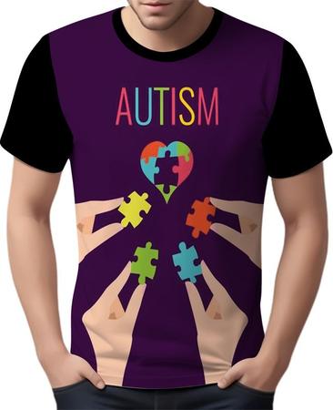 Imagem de Camisa Camiseta Espectro Autista Autismo Neurodiversidade Amor 8