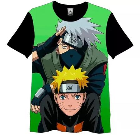 Camisa Camiseta Full 3d Top Naruto Uzumaki Kakashi - HELP FULL - Outros  Moda e Acessórios - Magazine Luiza