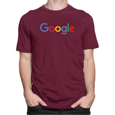 Imagem de Camisa Camiseta Google Logo Internet T.i Programador Geek