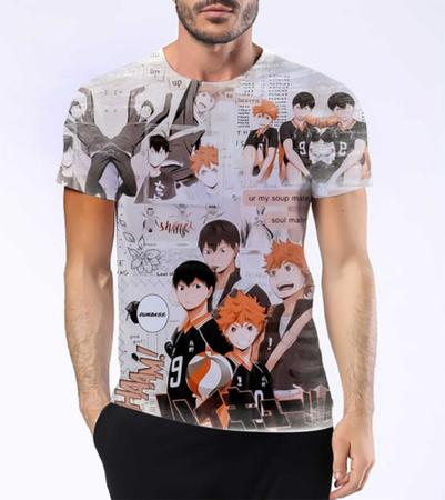 Camisa Camiseta Haikyuu Haiky!! Manga Vôlei Anime Série 1 - Estilo Kraken -  Camiseta Feminina - Magazine Luiza