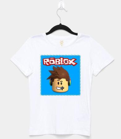 Camiseta Camisa Infantil Roblox Jogo Sandbox Multiplayer New no Shoptime